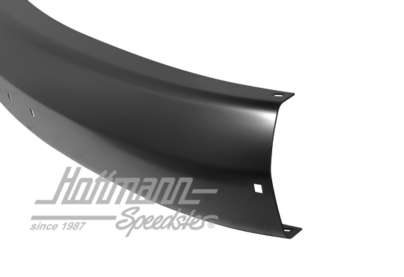 Bumper, front, 67-72, black | 211 707 111 B | 096-0752