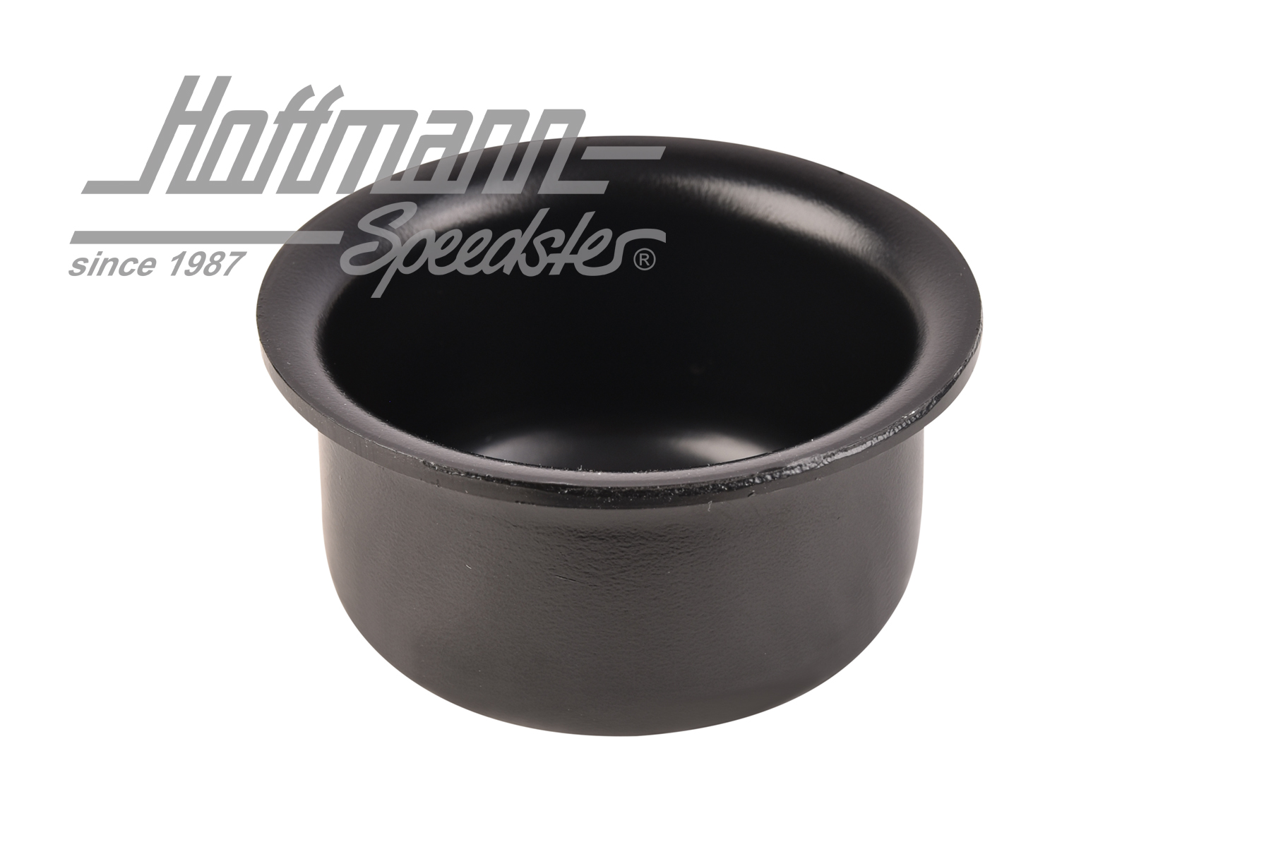 Hub cover, with hole for speedo cable, left                                                         