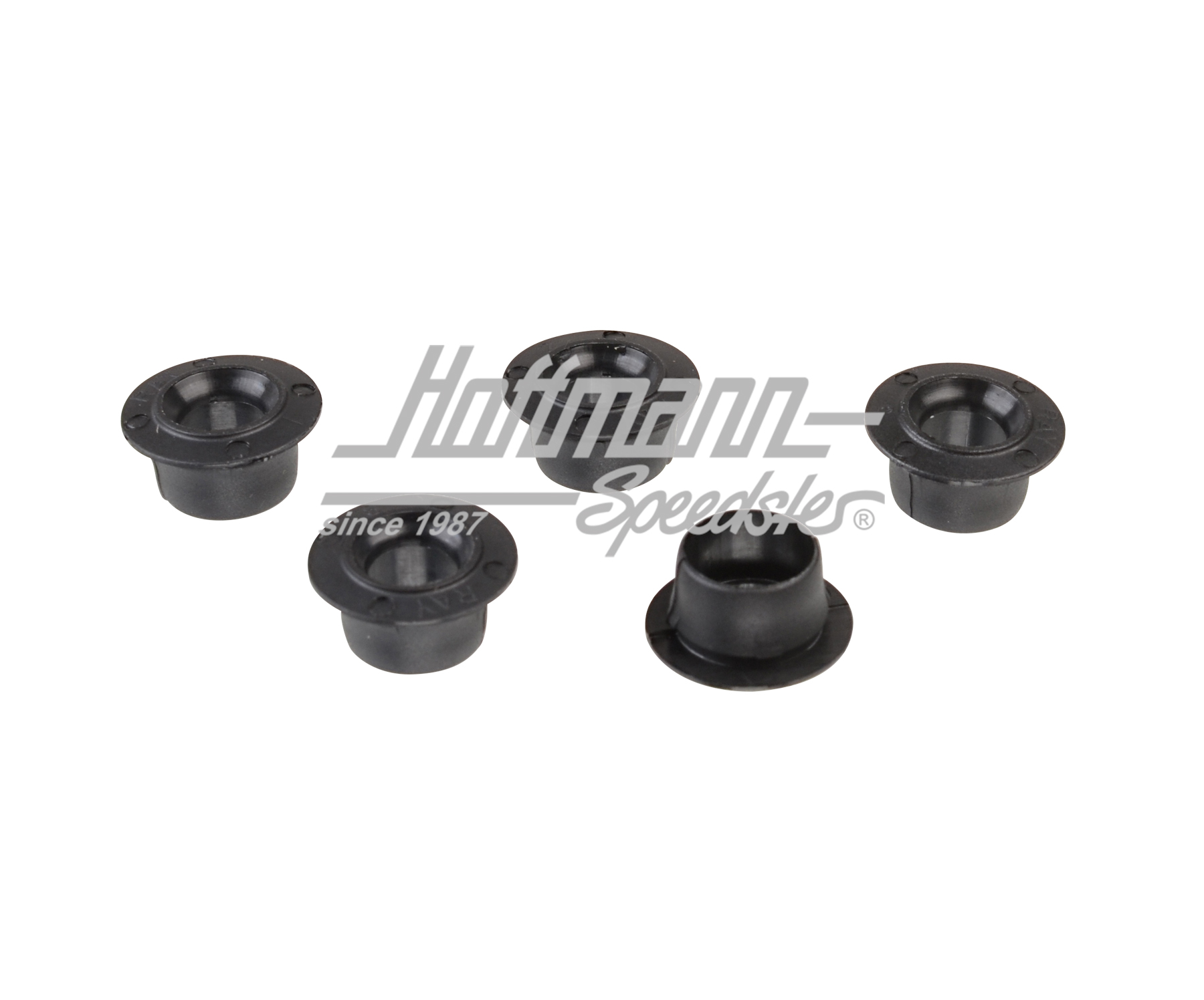 Grommet, moulding/gravel guard, 87-92 (5 pcs.) | 357 853 586 D | 208-1140-05