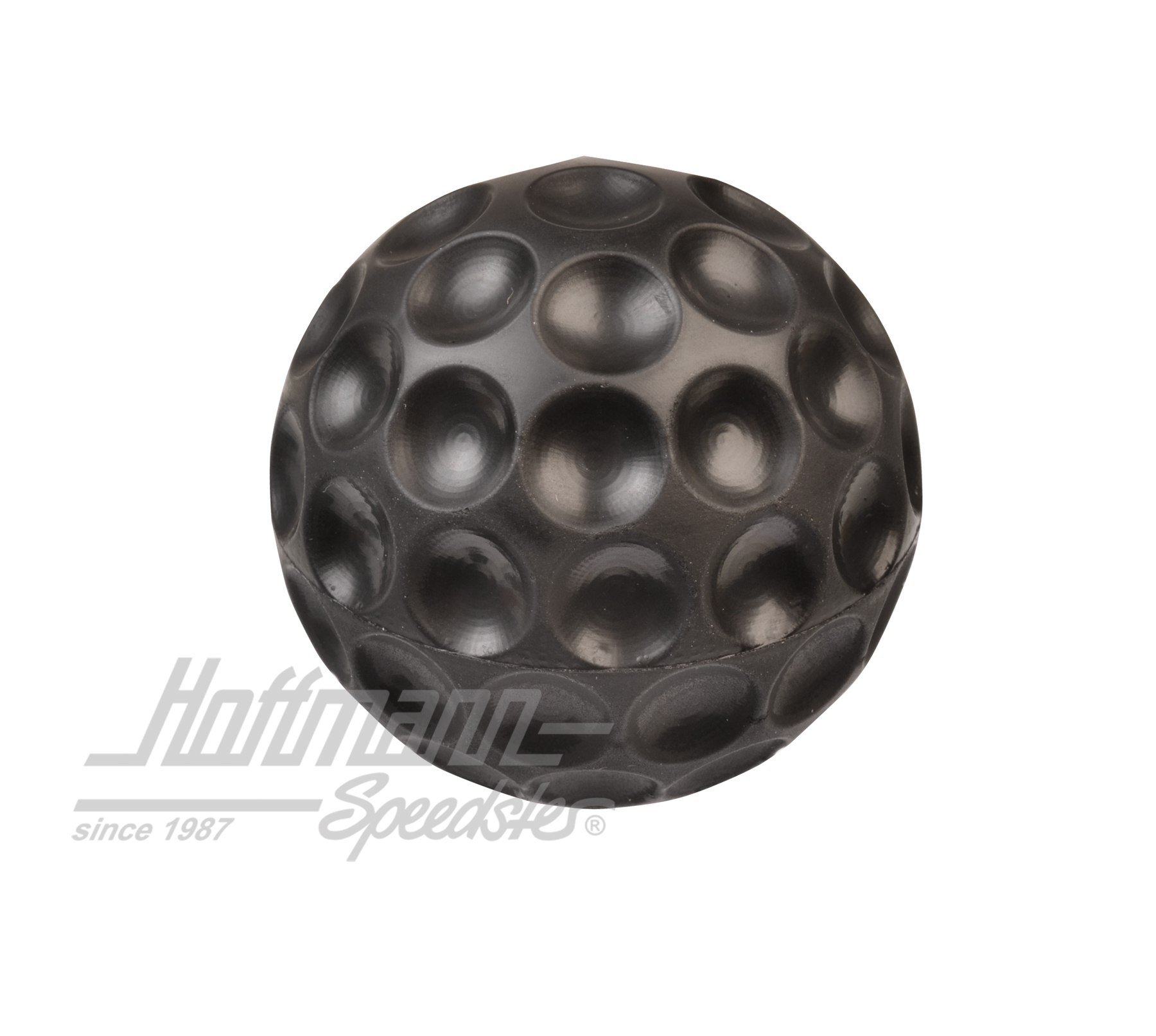 Shift-lever knob, golf ball, black, KAMEI | 039140/01 | 020-0035-04