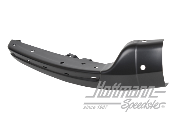 Bumper edge, front, 67-72, black, right | 211 707 114 G | 096-0752-02