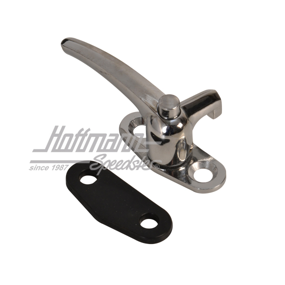 Safari-window set, front, stainless steel                                                           