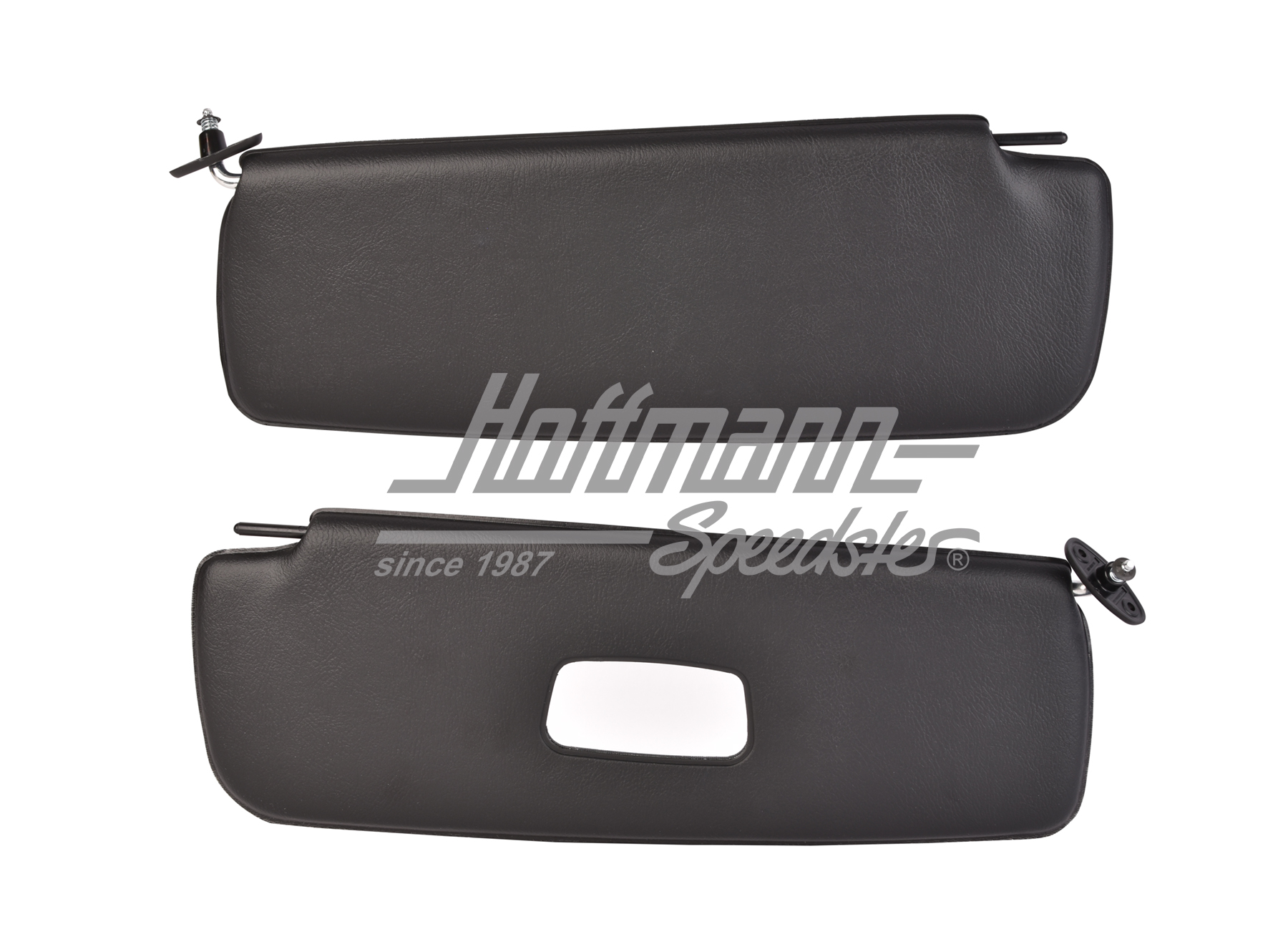 Sun visors, mirror, Type 3, black | 21-3013-11 | 069-9773-11