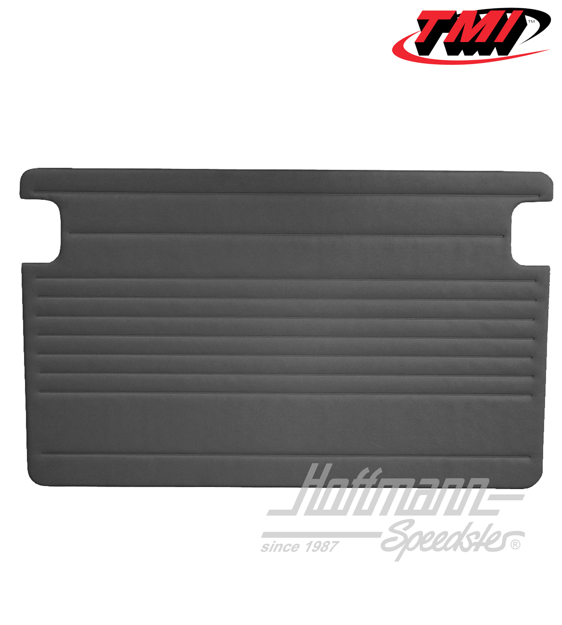 Sliding door panel, 8.67-7.70, black | 10-2124-11 | 098-0542-01