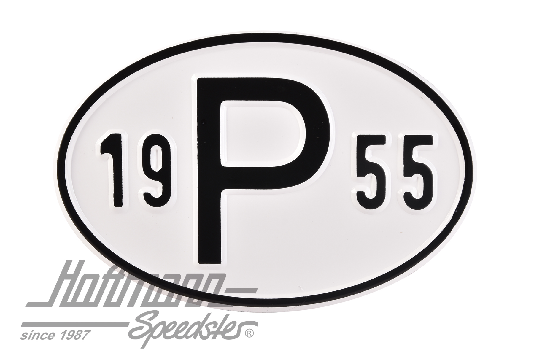 Nationality plate, alu, "P", with year 1955 |  | 020-2405-55