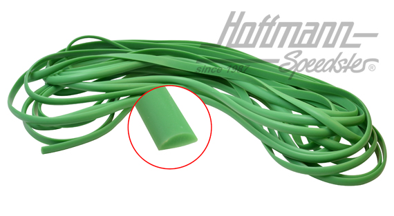 Trim beading, Bus T1 Samba, velvet green                                                            