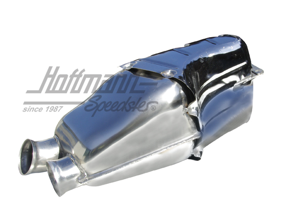 Sports muffler, stainless steel, 964 | 92.280S | 520-3520