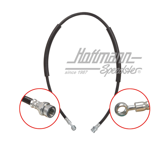 Connecting hose, slave cylinder, Syncro | 251 721 478 J | 330-6525-12