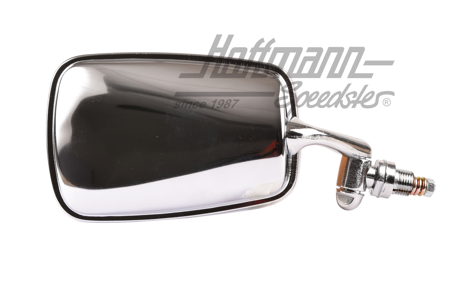 Rear-view mirror, Beetle Sedan, chromed/white, right                                                