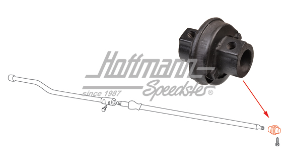 Shift-rod coupling, 47-64/50-67                                                                     