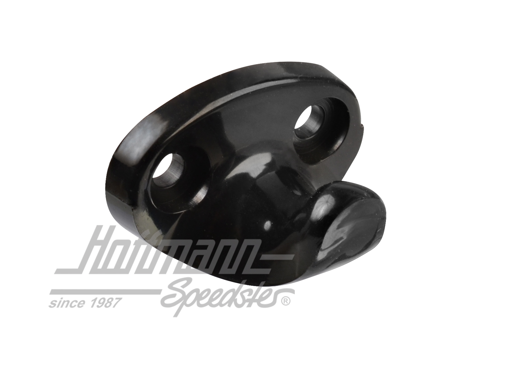Coat hook, Porsche 356/911, black                                                                   
