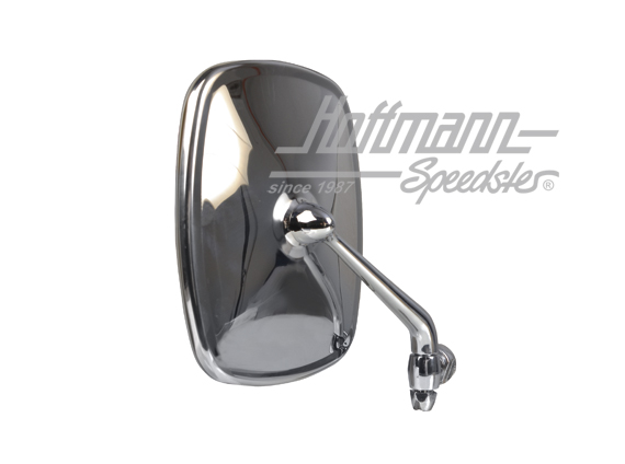 Rear-view mirror, Bus T2, 67-79, stainless steel, right                                             