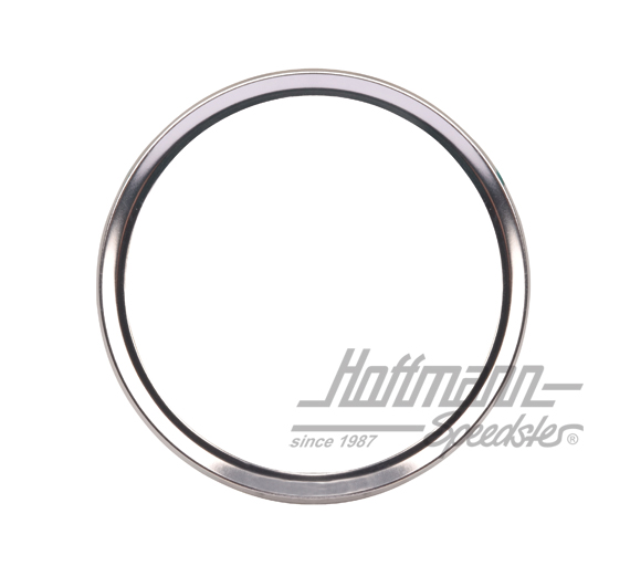 Speedometer trim ring, 1303, aluminium polished | 133 957 371 | 020-2063-40