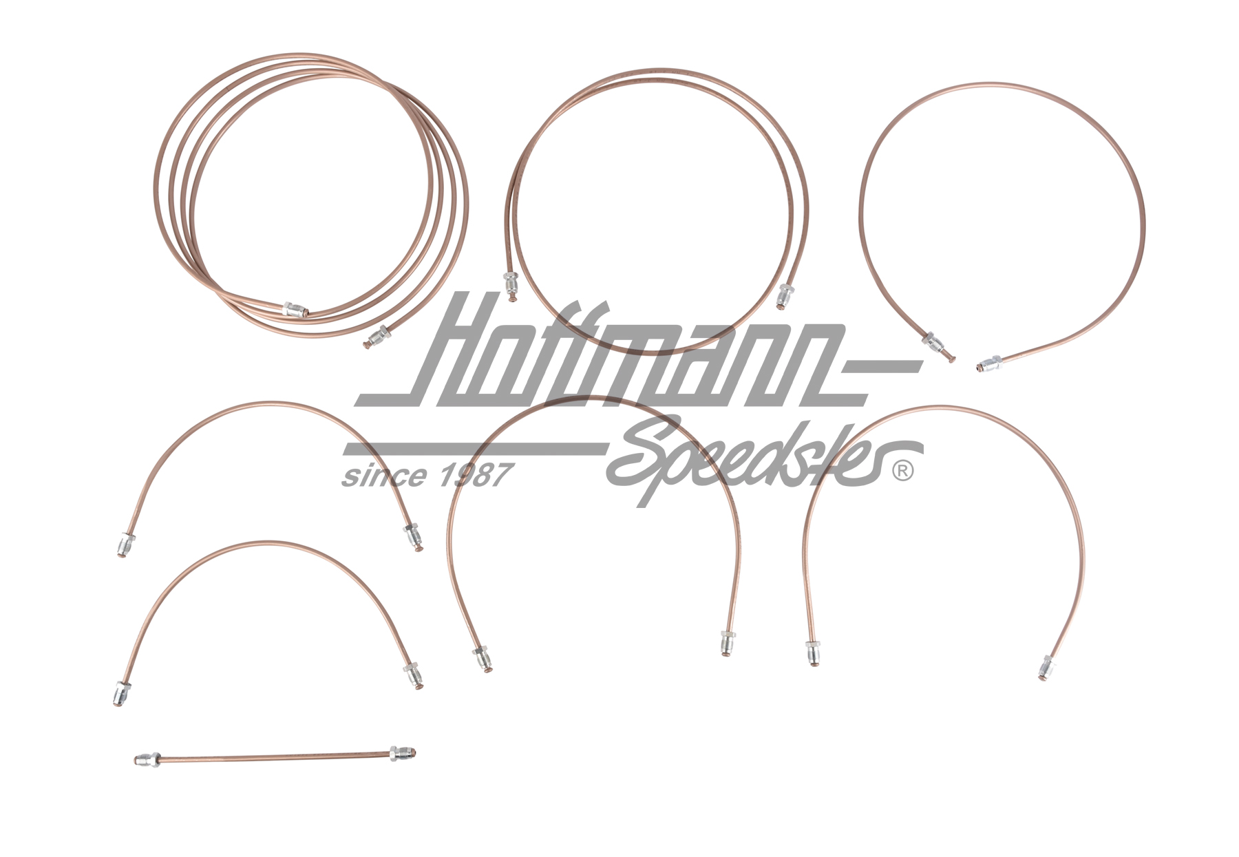 Brake line kit, Bus T1, 8.63-7.66 | 211 698 005 C | 089-2550-08