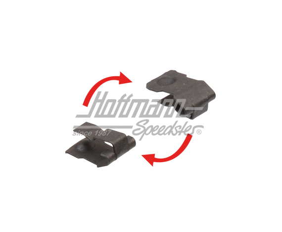 Spring, heater lever, dashboard | 321 819 054 | 180-5875-10