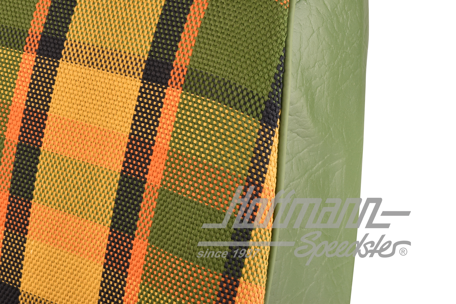 Seat cover, Westfalia, yellow/orange/green, 68-74                                                   