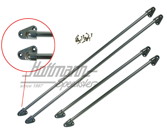 Jail bars, side windows, Bus T2, left/right | 241 898 440 | 097-8540