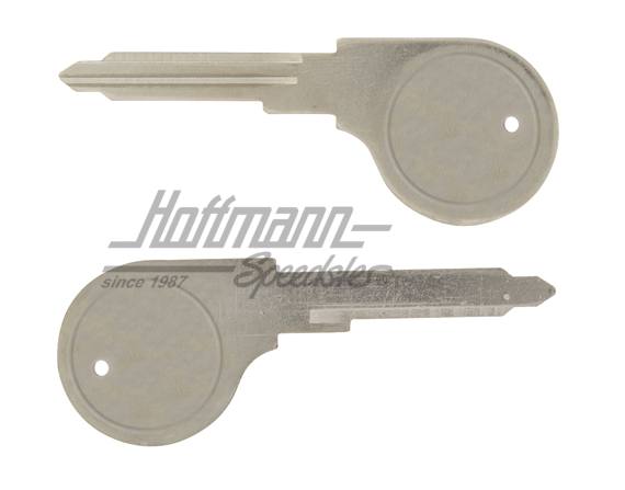 Key blank, profile "L" , 8.66-7.70 | 111 837 219 A S67 | 020-2475-18