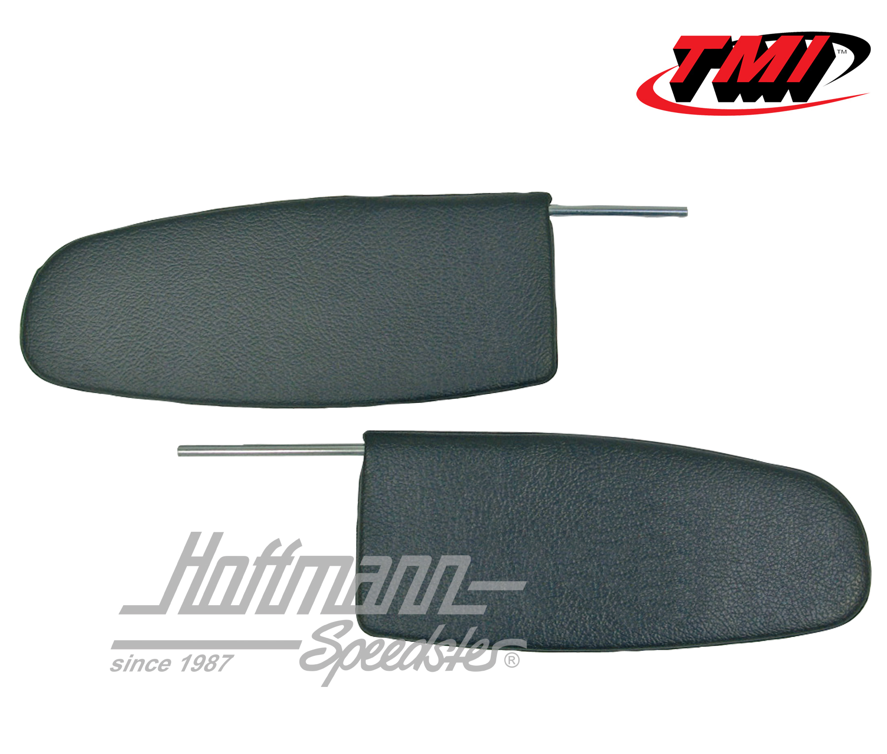 Sun visors, black, Sedan + Convertible, 8.57-7.64 | 21-2015 | 055-7352
