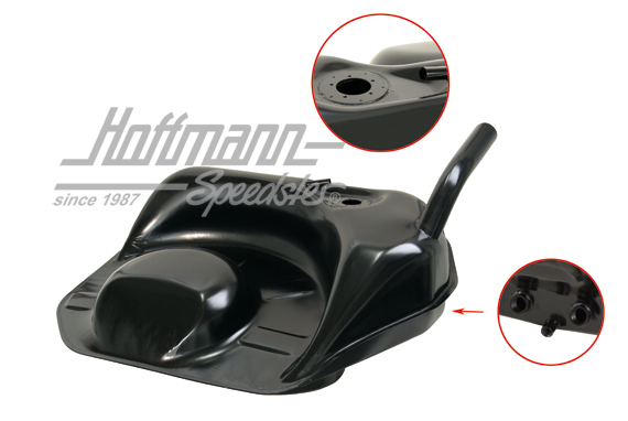 Fuel tank, 62L, Porsche 911/912, 65-71 | 911 201 904 00 | 530-2200
