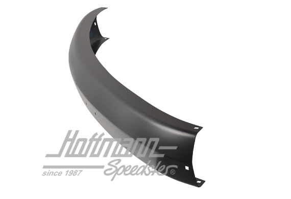 Bumper, front, 67-72, black                                                                         