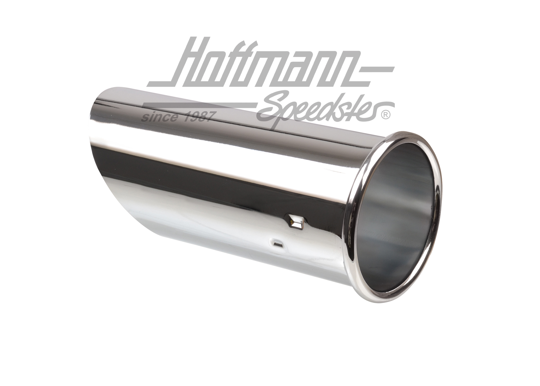 Tailpipe, chromed, inner diameter: 55mm                                                             