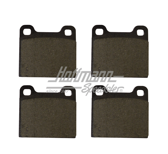 Brake pads, front, Golf 1, Polo 1+2 | 861 698 151 A | 160-4035