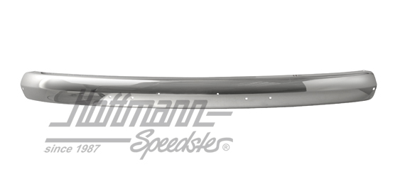 Bumper, front, 67-72, chromed                                                                       