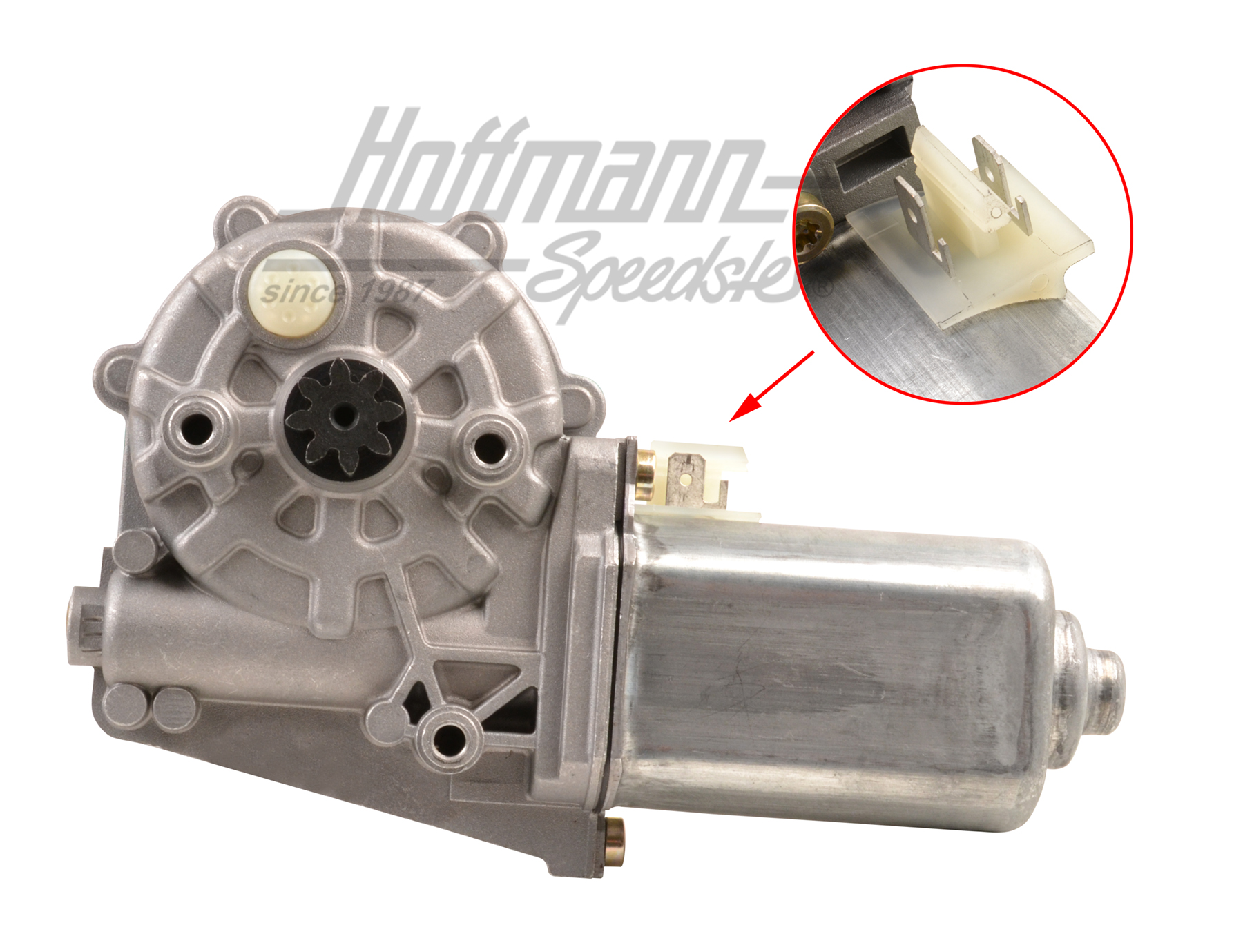 Motor, window lifter, 73-86, right | 911 624 014 01 | 580-1230-02