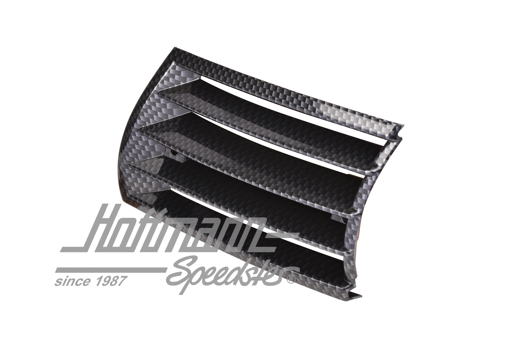 Horn grill, Carbon look, 69-73, left                                                                