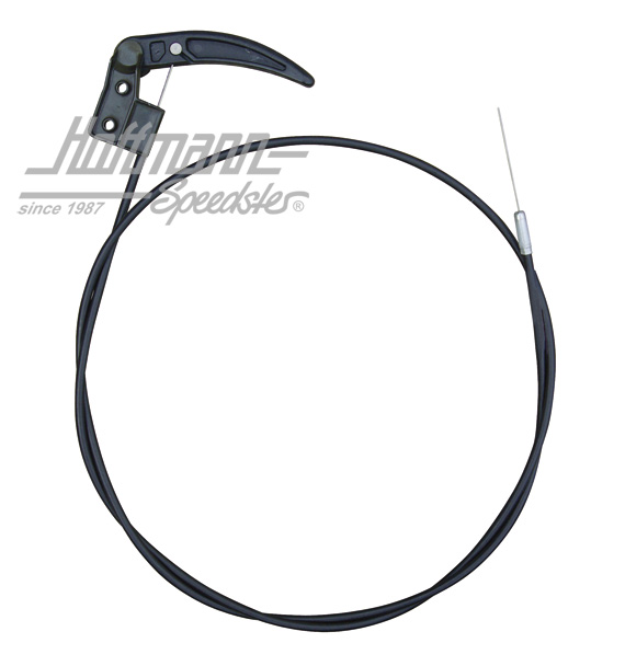 Hood release cable (with handle), front, Golf 1                                                     