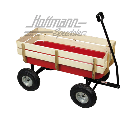 Handcart (wagon), wood panels                                                                       