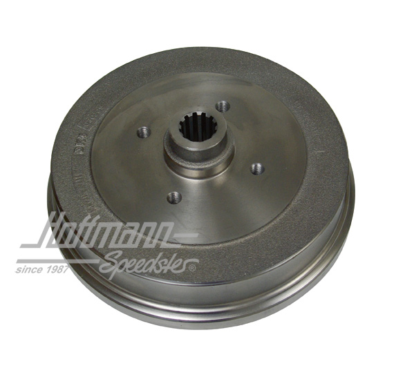 Brake drum, rear, 4-holes, hole circle 100mm | BT5180/2HA | 020-3912