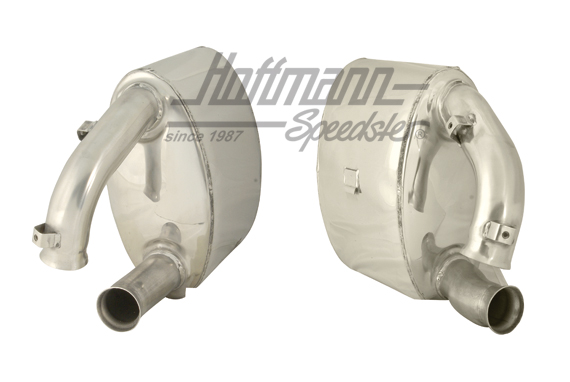 Sports exhaust set, stainless steel, 993 | 93.300S | 520-3580
