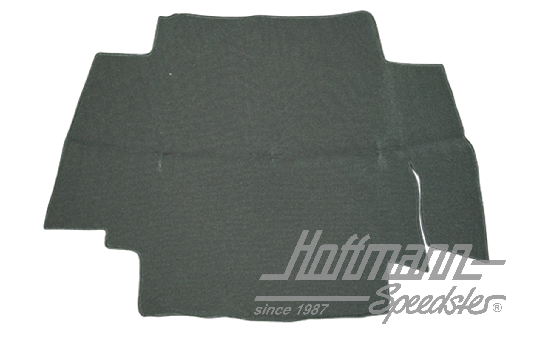 Trunk carpet kit, Karmann Ghia, 8.67-, grey | 34-T1558-407 | 066-0056-20