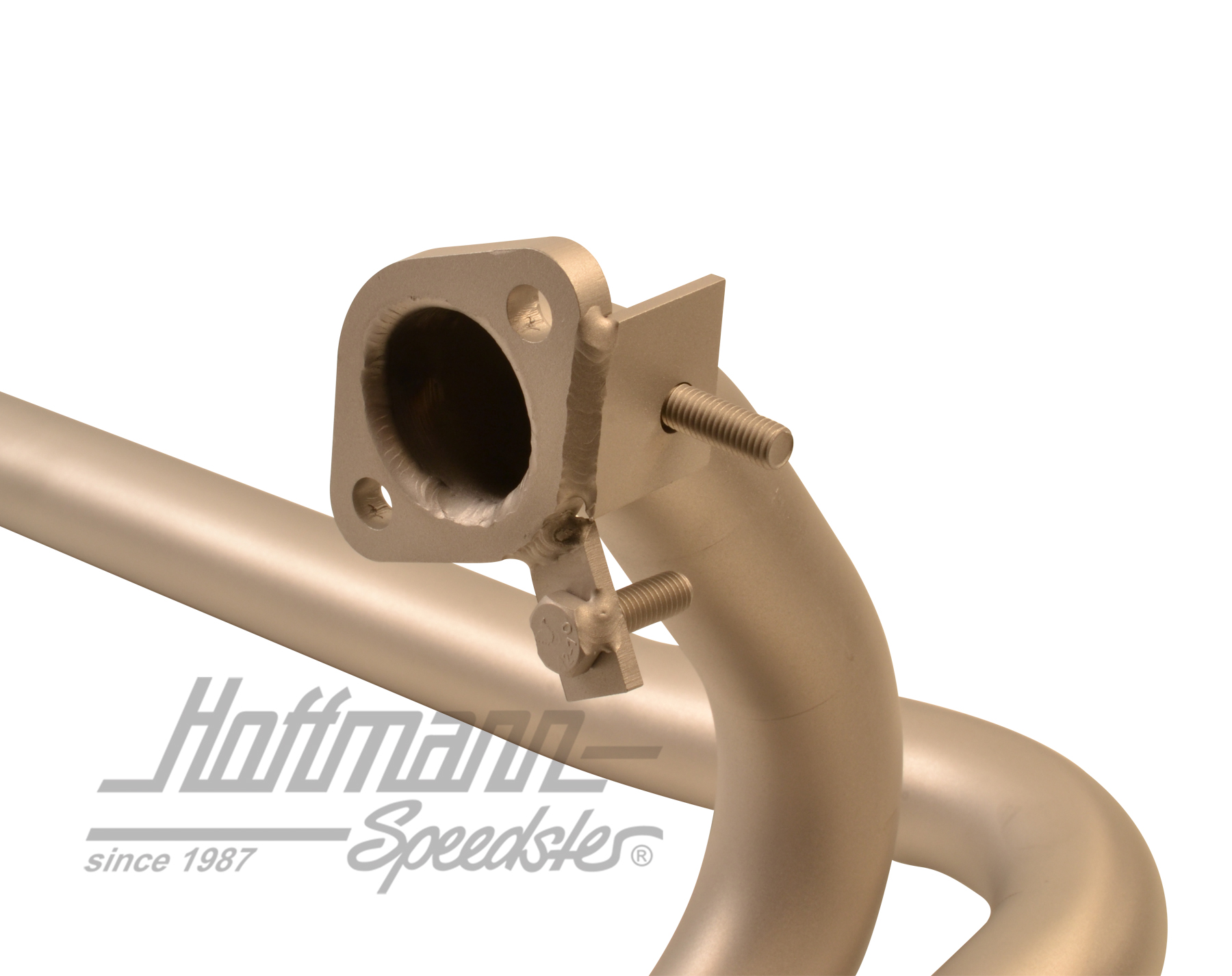 Exhaust pipe, cylinder head, rear, 83-85, stainless steel                                           