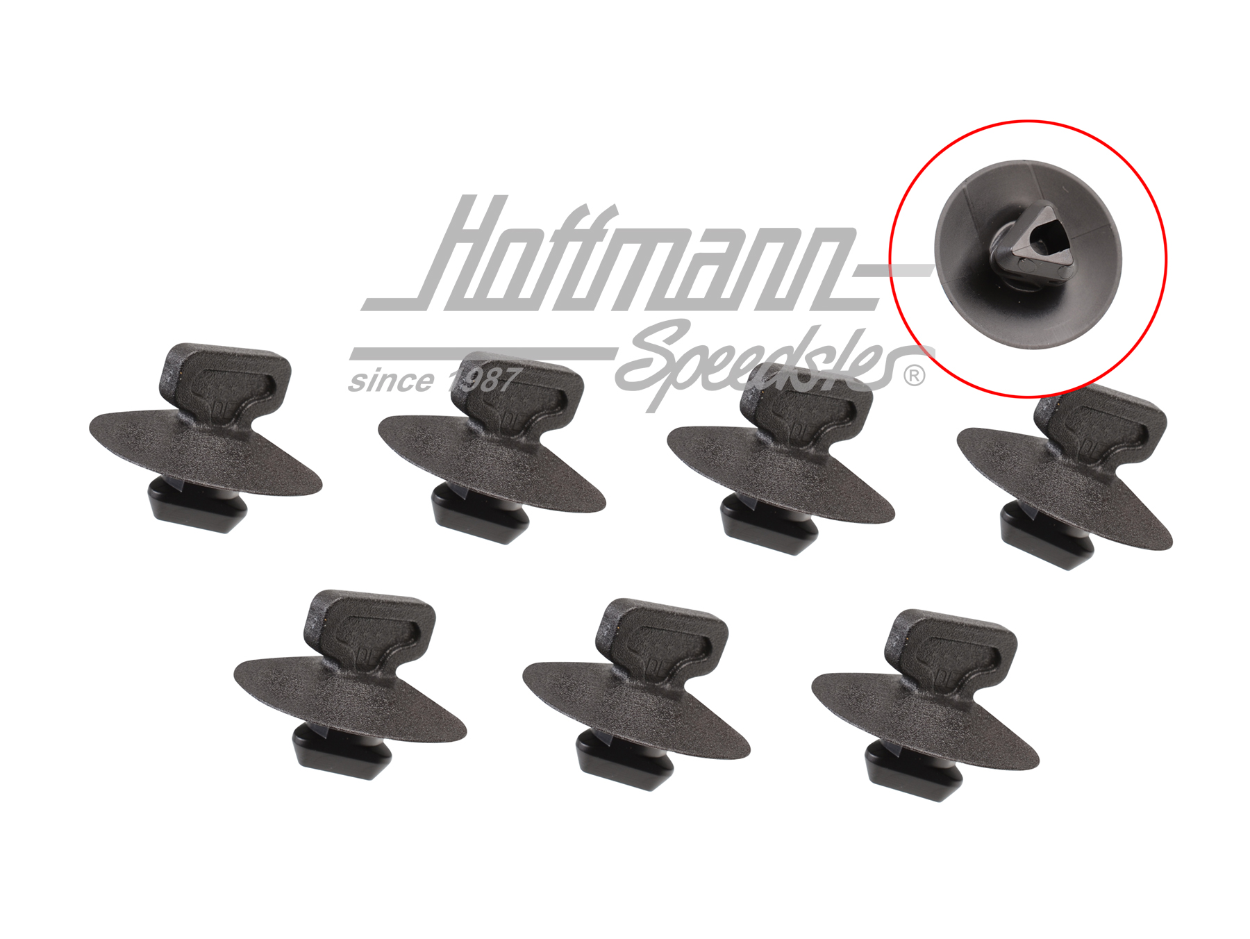 Clip, engine hood insulation, Bus T4 | 701 863 841 | 408-2906