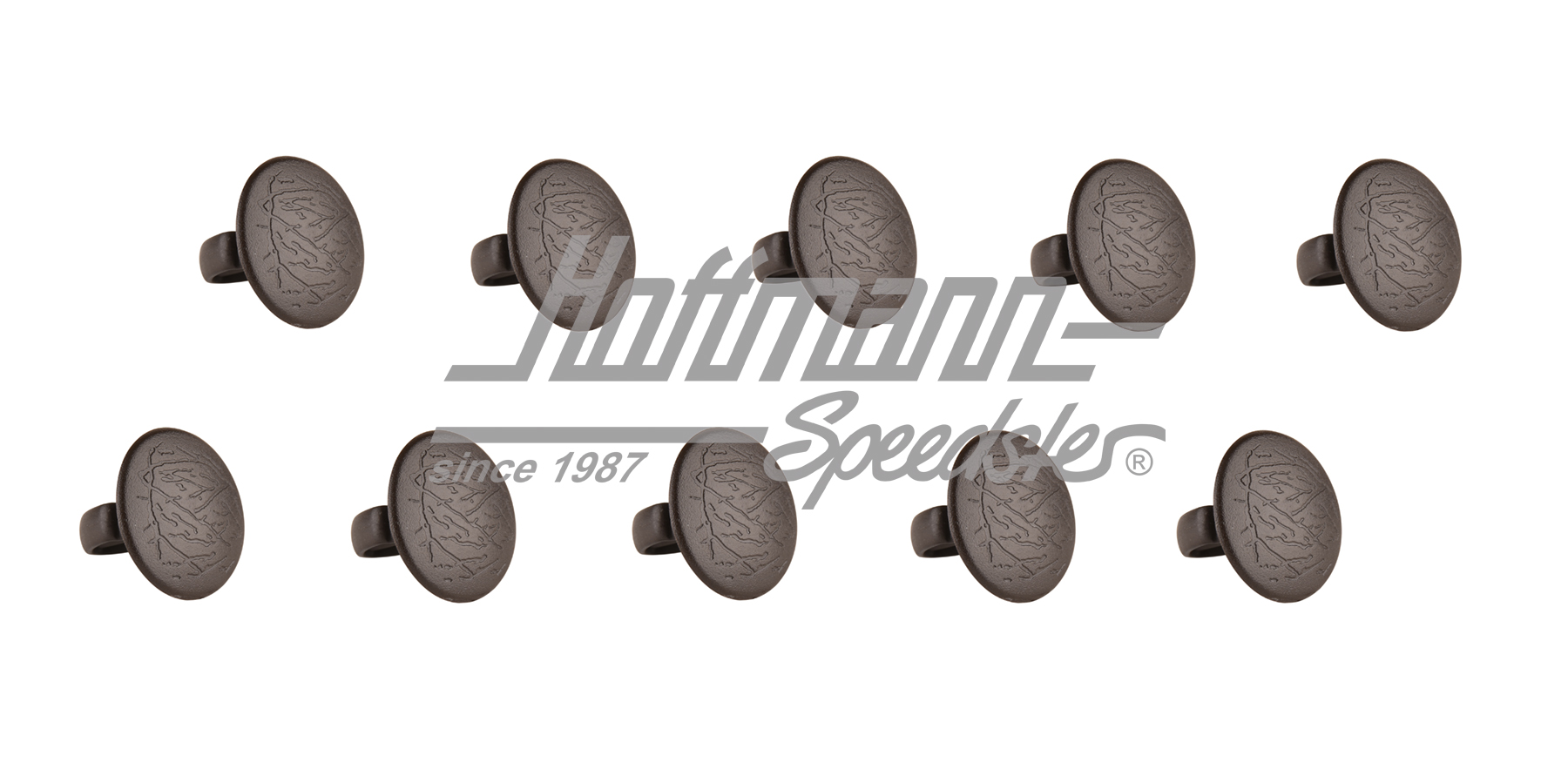 Clips, trim panels, Bus T3, brown | 251 867 299  90V | 360-1551-26