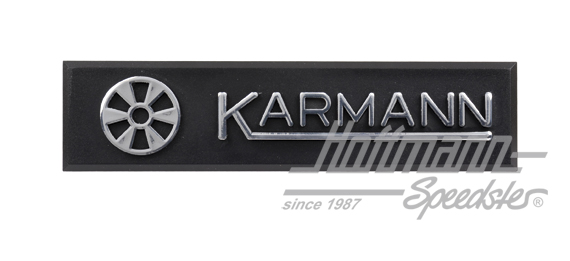 Karmann emblem, Golf 1 Convertible | 155 853 901 | 180-6508