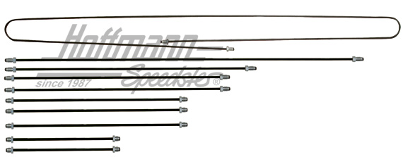 Brake line kit, Bus T2, 8.71-7.72 | 211 698 005 K | 090-3217