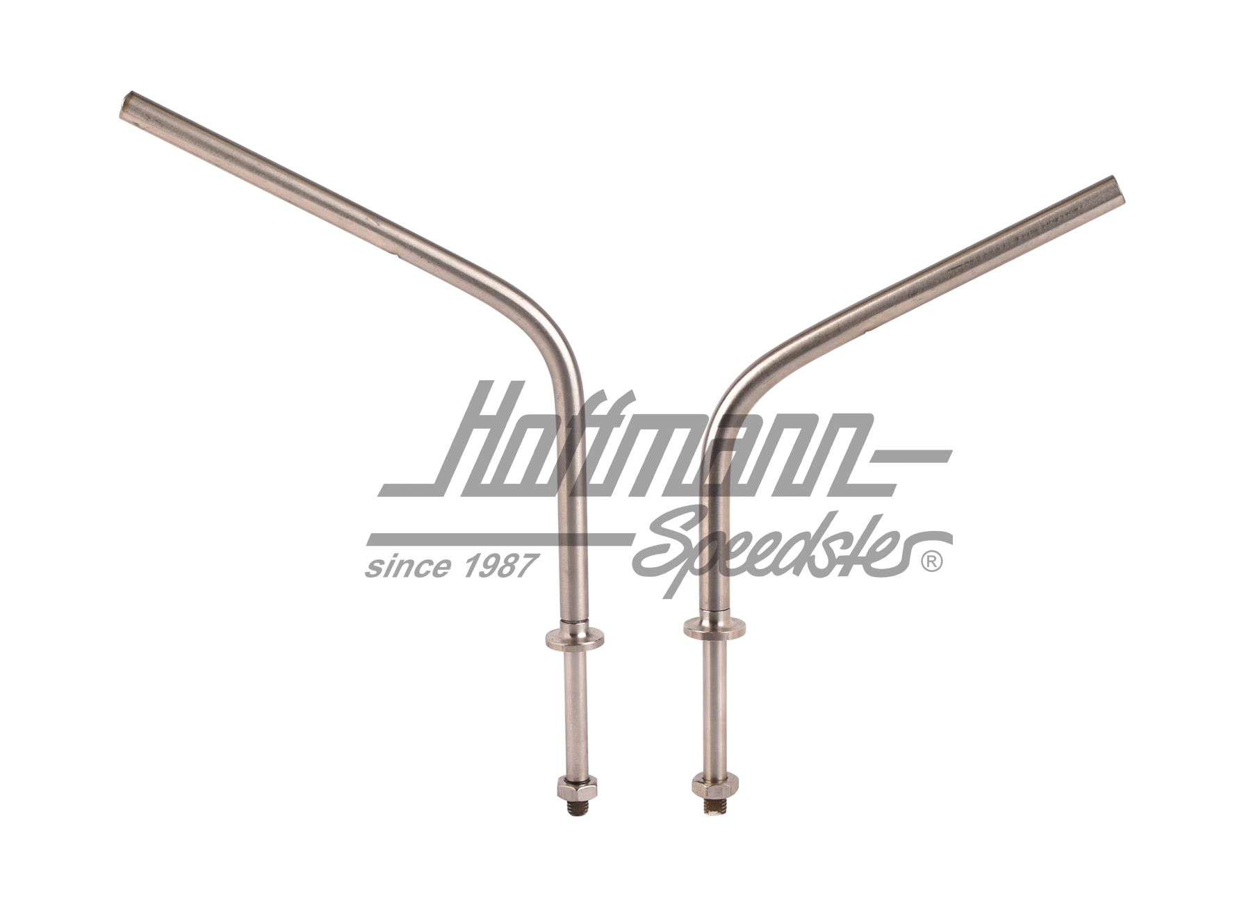 Mirror arms, Bus T1, 8mm, stainless steel                                                           
