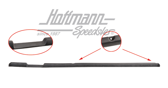 Padding strip, dashboard, upper | 181 857 871 A | 080-5077