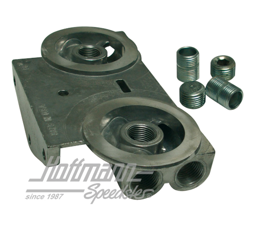 Oil filter support for 2 filters (without filters) | 1800 | 010-0728
