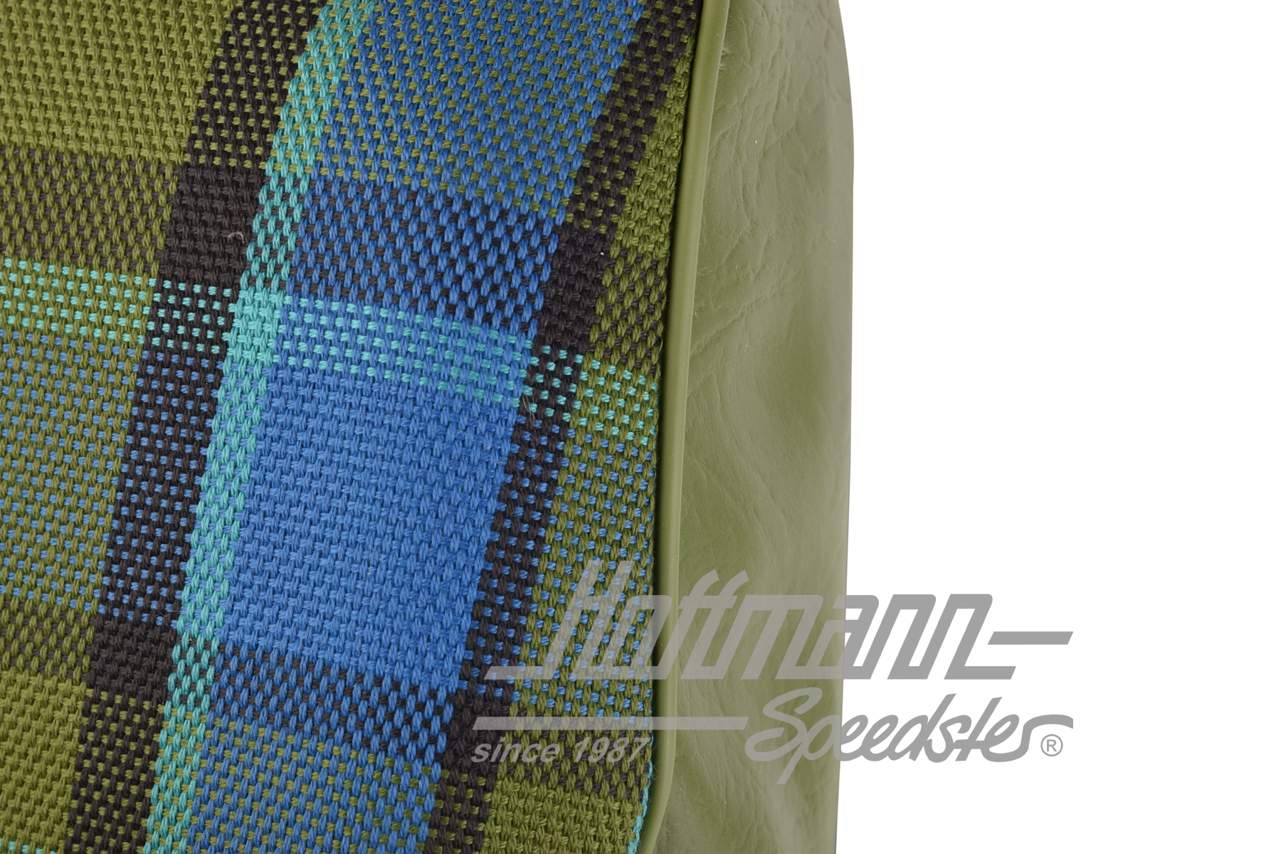 Seat cover, Westfalia, blue/green, 74-79                                                            