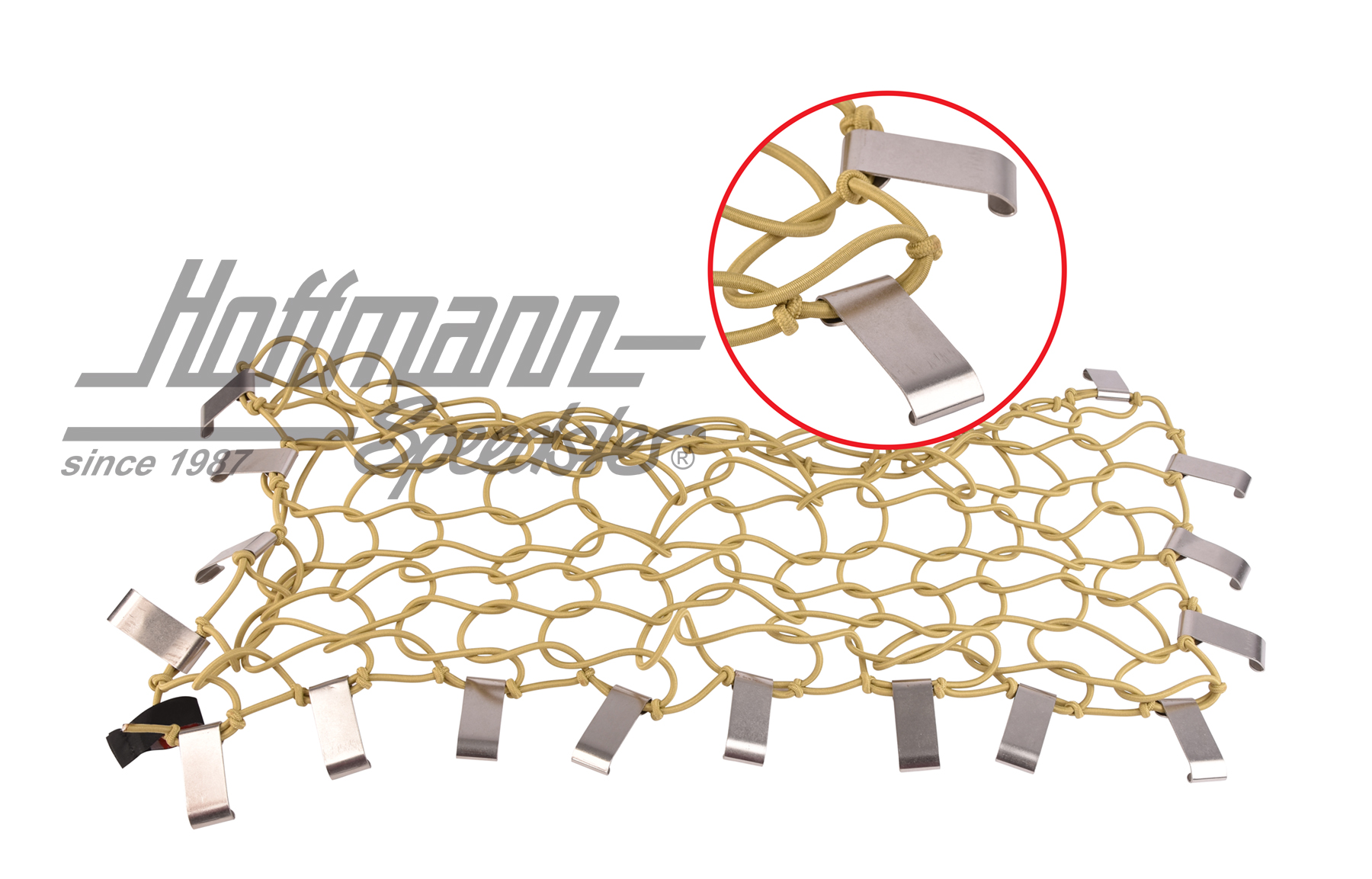 Luggage net, inside at the headliner, Beetle, beige |  | 010-3184-52