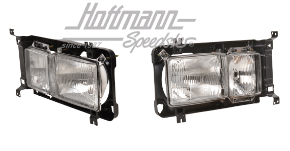 Headlight set, Bus T3, angular                                                                      