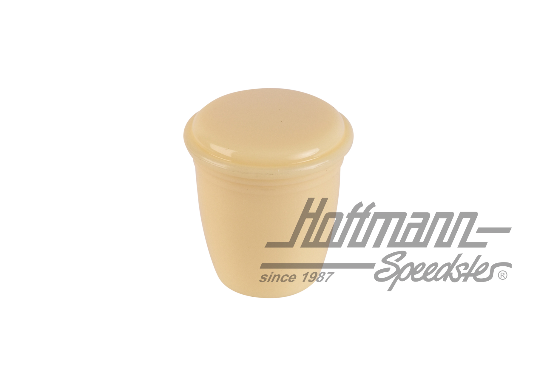 Knob, light, choke, ashtray, ivory-coloured                                                         