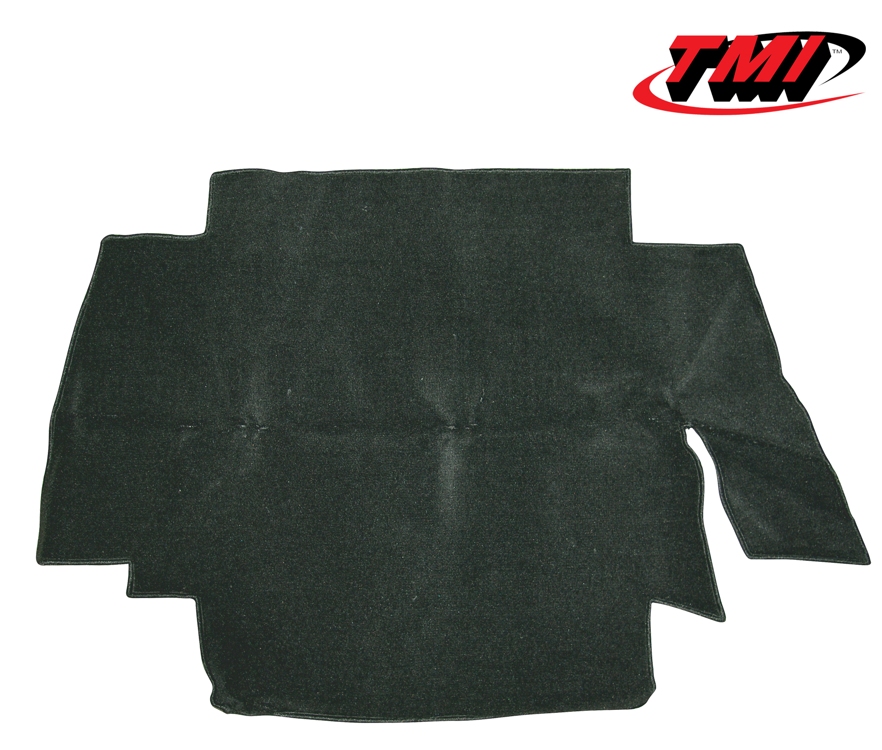 Trunk carpet kit, Karmann Ghia, 8.67-, black | 34-T1558-801 | 066-0056-50