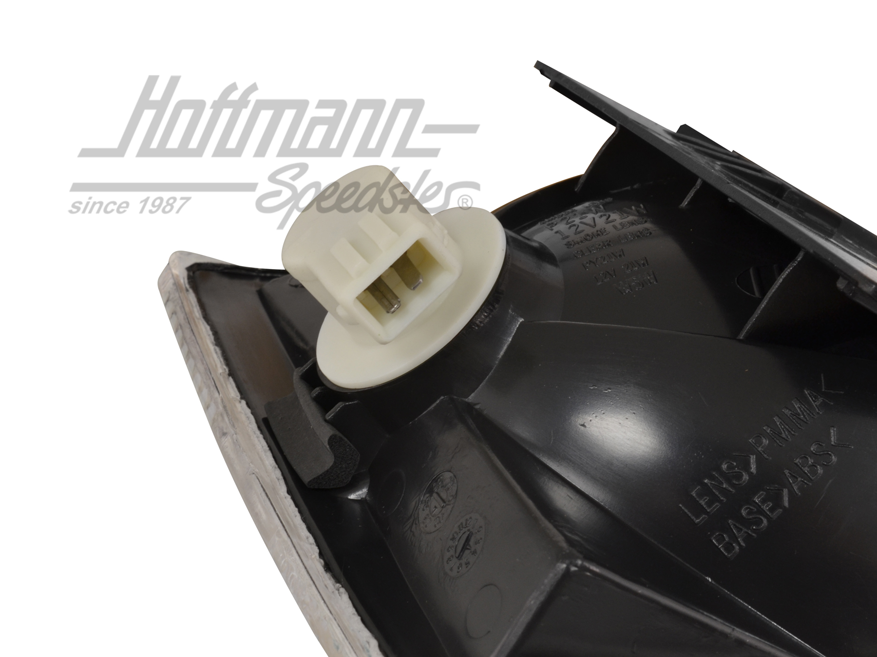 Turn indicator, front, white, left (short)                                                          