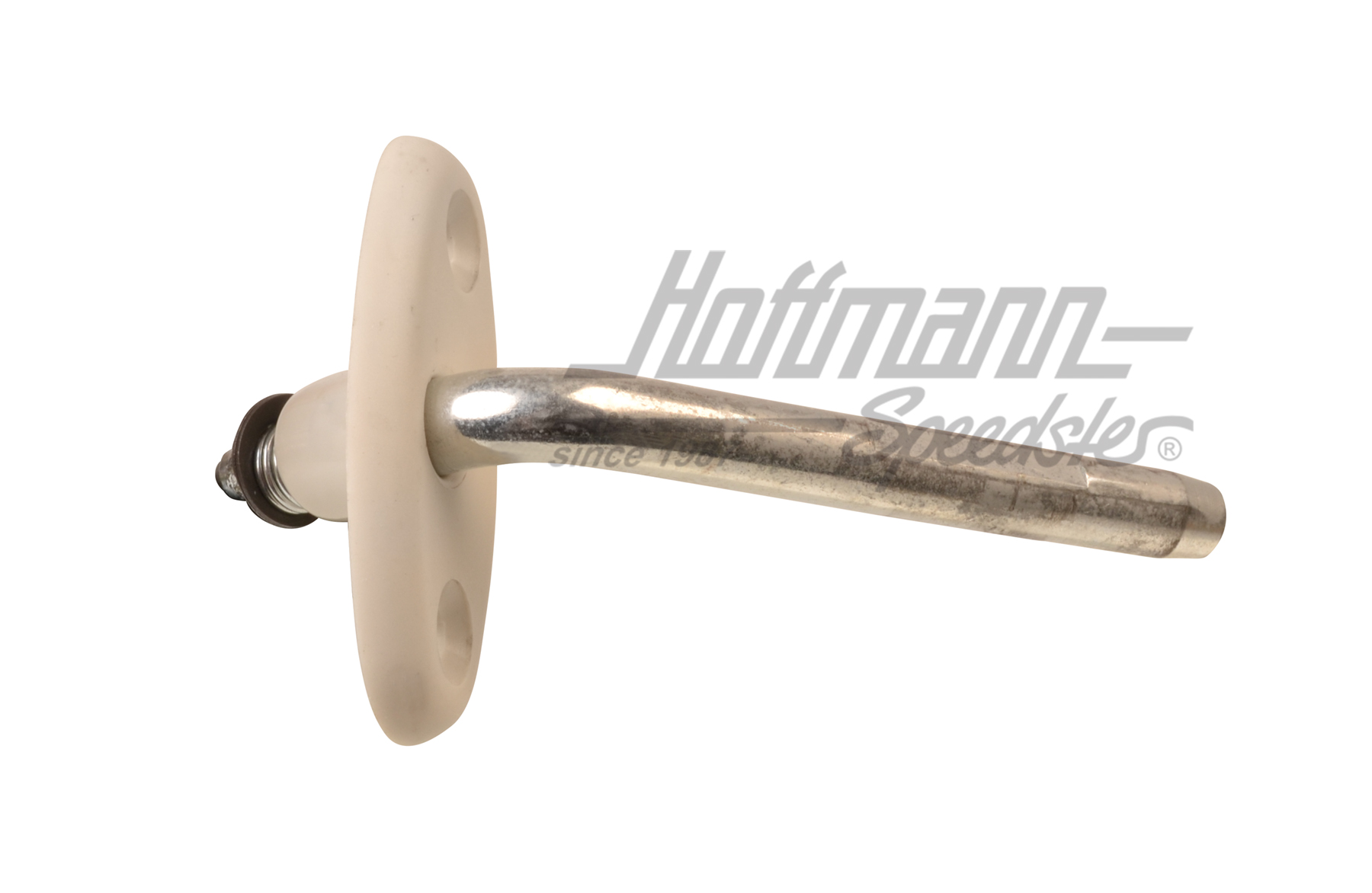 Sun visor retainer, 64-74, left, white | 141 857 559 B | 066-0108-31